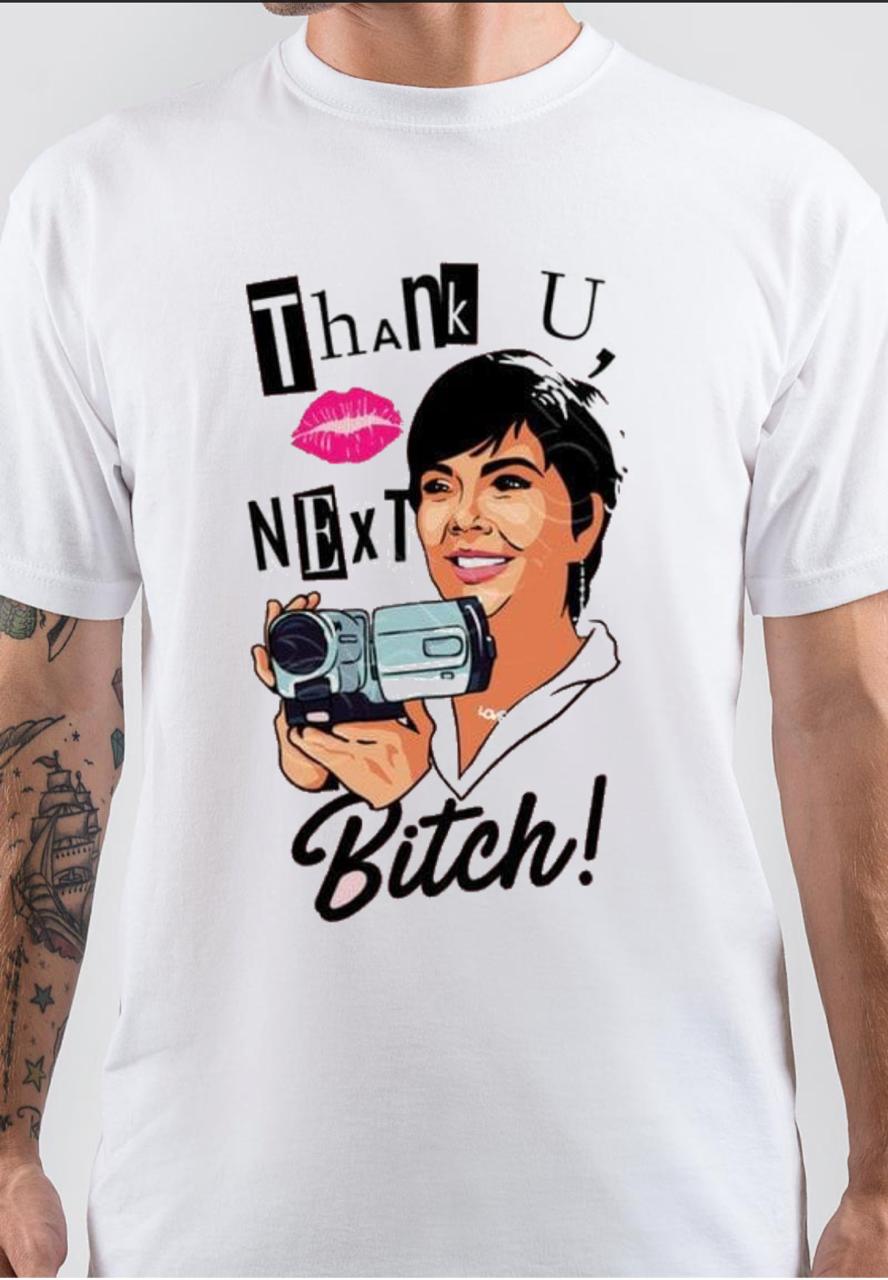 Kris Jenner Thank U White T-Shirts, Hoodie, Sweatshirt - T-Shirt, Sweatshirt, Hoodie