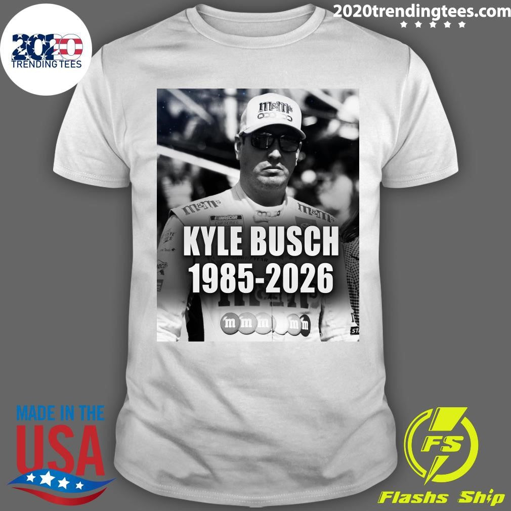 Kyle Busch Has Passed Away At The Age Of 41, Per Nascar Rip Shirt Unisex T-shirt, Sweatshirt, Hoodie, Long Sleeve Tee - T-Shirt, Sweatshirt, Hoodie
