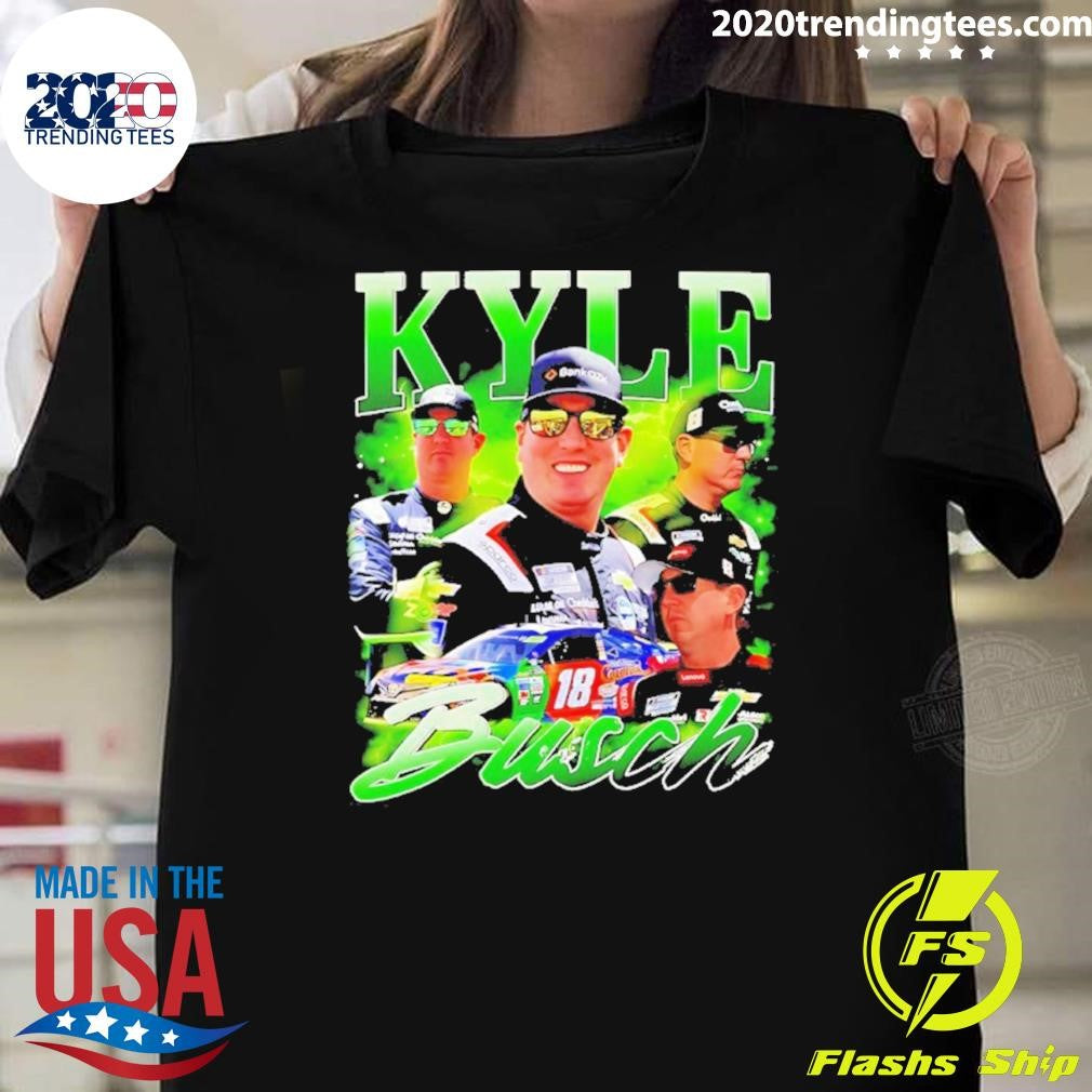 Kyle Busch Nascar Youll Never Walk Alone 1985-2026 Motorsports Shirt Unisex T-shirt, Sweatshirt, Hoodie, Long Sleeve Tee - T-Shirt, Sweatshirt, Hoodie