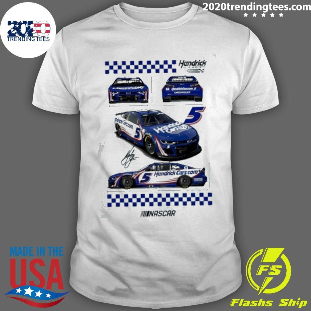 Kyle Larson Vive La Fete Driver Autographed Shirt Unisex T-shirt, Sweatshirt, Hoodie, Long Sleeve Tee - T-Shirt, Sweatshirt, Hoodie