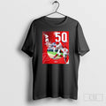 Kyle Schwarber Joins Club 50 Hr Unisex T-shirt, Sweatshirt, Hoodie, Long Sleeve Tee - T-Shirt, Sweatshirt, Hoodie