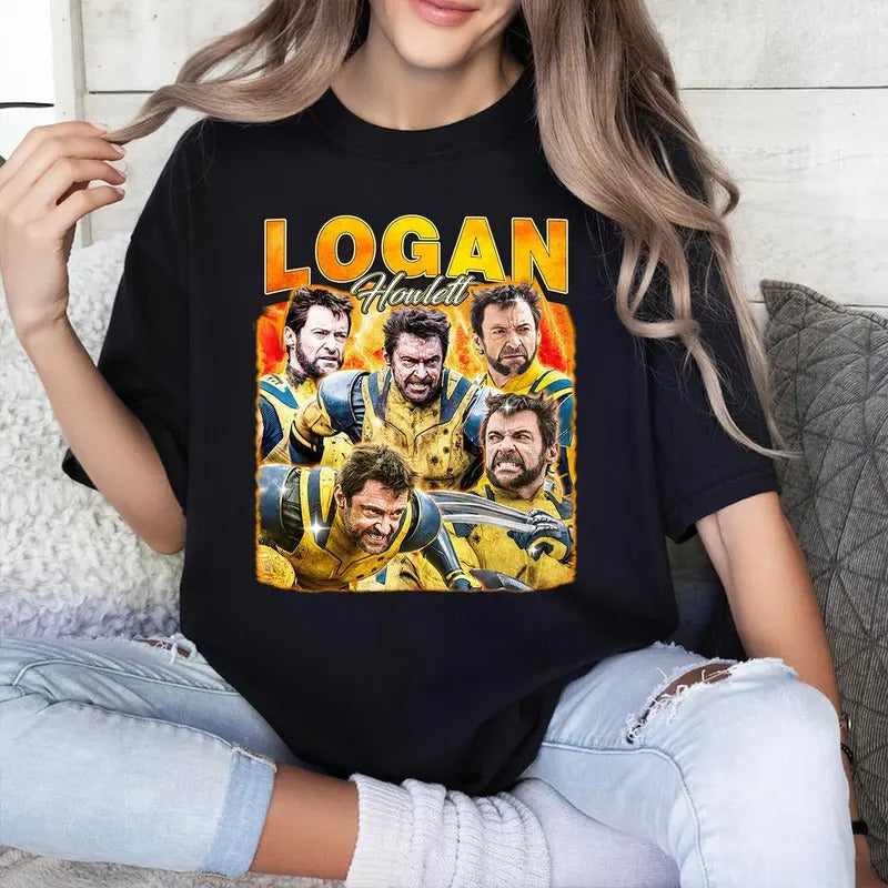 L0gan Howlett Shirt Hugh Jackman Woman Man T-Shirts, Hoodie, Sweatshirt - T-Shirt, Sweatshirt, Hoodie