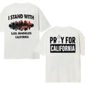LA Resilience Shirt Firefighter Support Pray California T-Shirts, Hoodie, Sweatshirt - T-Shirt, Sweatshirt, Hoodie