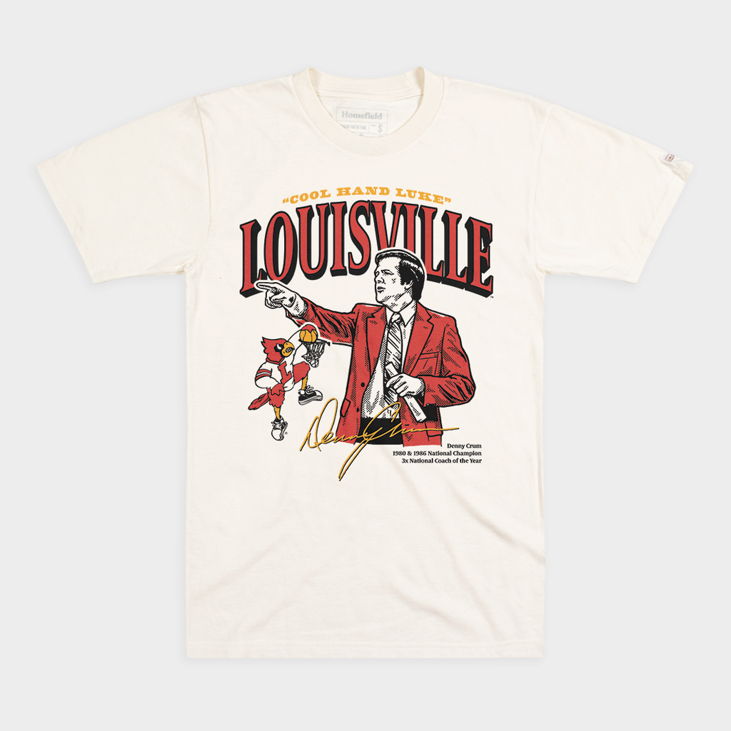 Louisville Denny Crum "Cool Hand Luke" '80s Throwback T-Shirts, Hoodie, Sweatshirt - T-Shirt, Sweatshirt, Hoodie