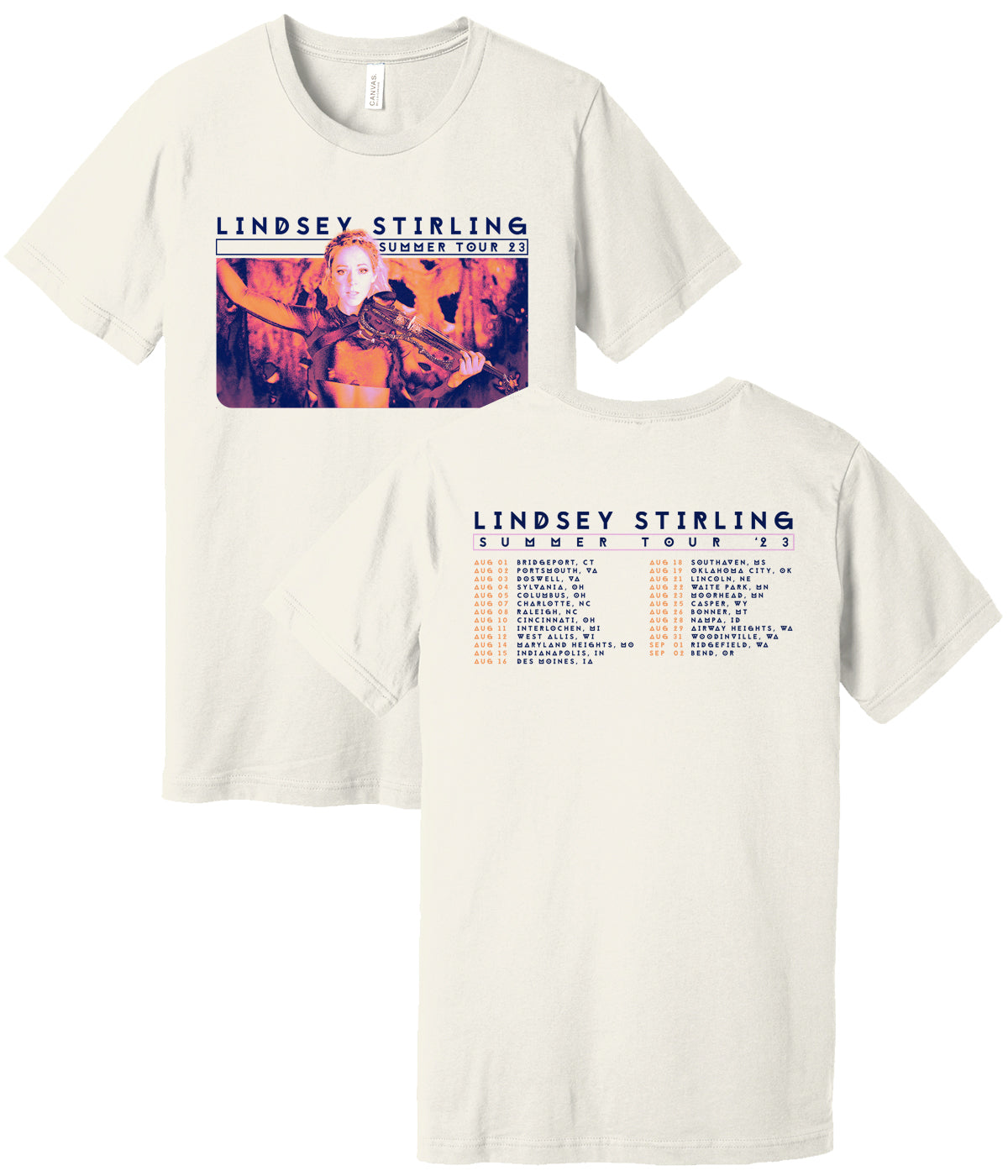 Lindsey Stirling Gradient 2023 Tour Shirt T-Shirts, Hoodie, Sweatshirt - T-Shirt, Sweatshirt, Hoodie
