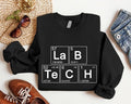 Lab Tech Periodic Table Laboratory Technician Science Teacher Chemistry Lover Medical Lab Microbiologist Scientist . Casual Menswear T-Shirts, Hoodie, Sweatshirt - T-Shirt, Sweatshirt, Hoodie