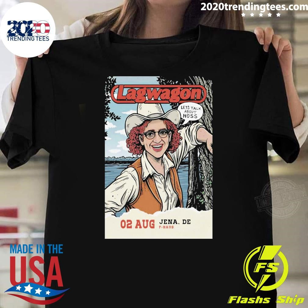 Lagwagon Jena DE August 2 2026 Shirt Unisex T-shirt, Sweatshirt, Hoodie, Long Sleeve Tee - T-Shirt, Sweatshirt, Hoodie