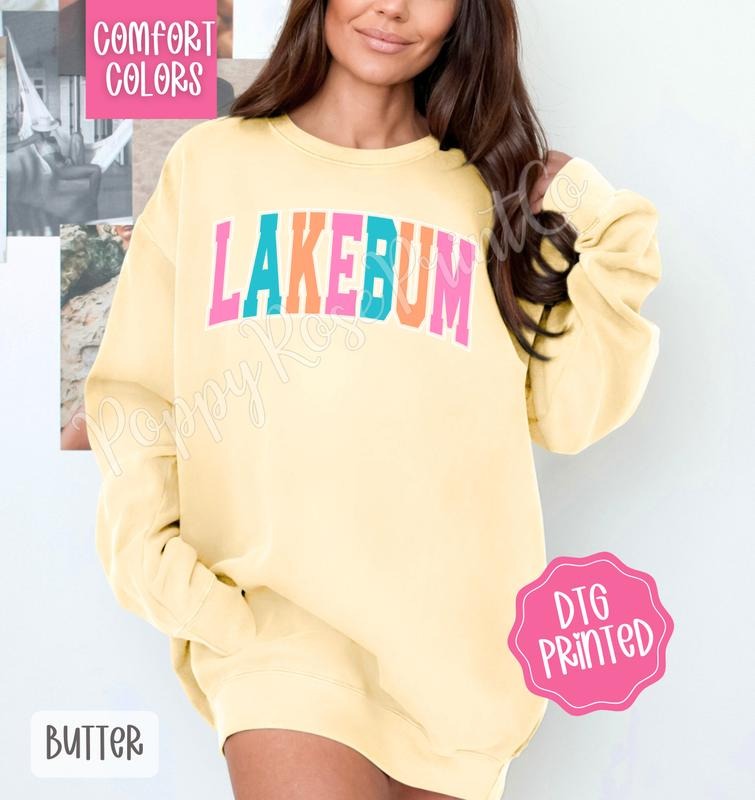 Lakebum Comfort Colors Cute Lake Summer Her T-Shirts, Hoodie, Sweatshirt - T-Shirt, Sweatshirt, Hoodie