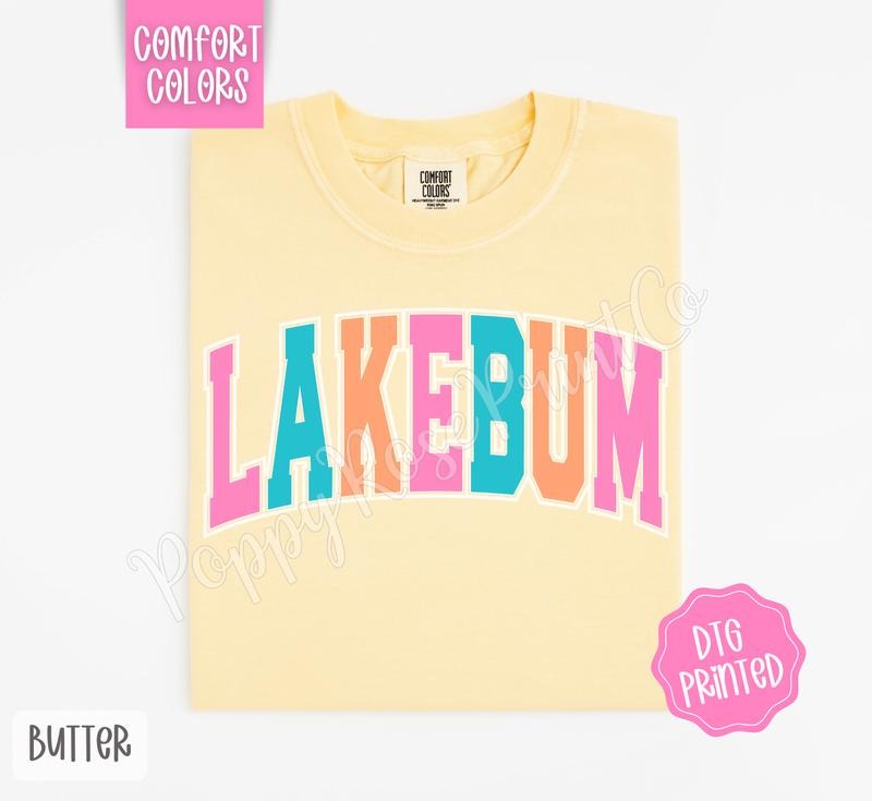 Lakebum Comfort Colors Cute Lake Shirt Summer Her T-Shirts, Hoodie, Sweatshirt - T-Shirt, Sweatshirt, Hoodie