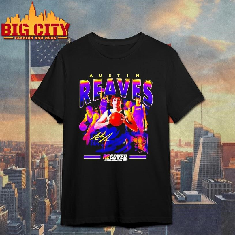 Lakers Austin Reaves Recover Sports Hydration I80 Signature Graphic Shirt Unisex T-shirt, Sweatshirt, Hoodie, Long Sleeve Tee - T-Shirt, Sweatshirt, Hoodie