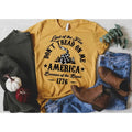 Land Free Don'T Tread Me America Because Brave 1776 4th July Family Matching Shirt Patriotic Shirts 4th July T-Shirts, Hoodie, Sweatshirt - T-Shirt, Sweatshirt, Hoodie