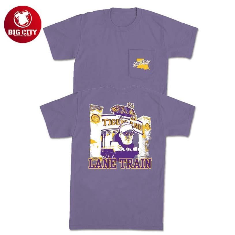 Lane Train Tigerland Old Ron Two Sided Shirt Unisex T-shirt, Sweatshirt, Hoodie, Long Sleeve Tee - T-Shirt, Sweatshirt, Hoodie