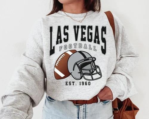 Las Vegas Football Vintage Las Vegas Football Fan Cotton Fit T-Shirts, Hoodie, Sweatshirt - T-Shirt, Sweatshirt, Hoodie