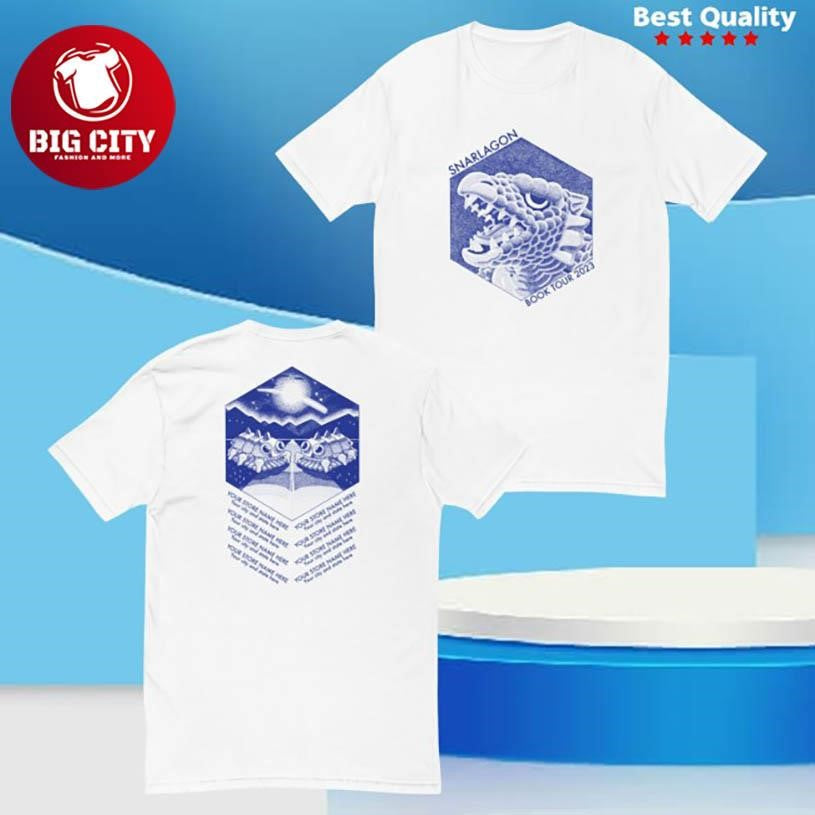 Laser Wolf Attack Snarlagon Road Tour Two Sided Shirt Unisex T-shirt, Sweatshirt, Hoodie, Long Sleeve Tee - T-Shirt, Sweatshirt, Hoodie