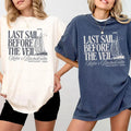 Last Sail Before Veil Nautical Bachelorette Shirt Fisherman Coastal Granddaughter Ocean Inspired T-Shirts, Hoodie, Sweatshirt - T-Shirt, Sweatshirt, Hoodie