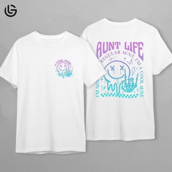 Latarshia Grant Store Cool Aunts Her Aunt Life Top Mamma Cotton T-Shirts, Hoodie, Sweatshirt - T-Shirt, Sweatshirt, Hoodie