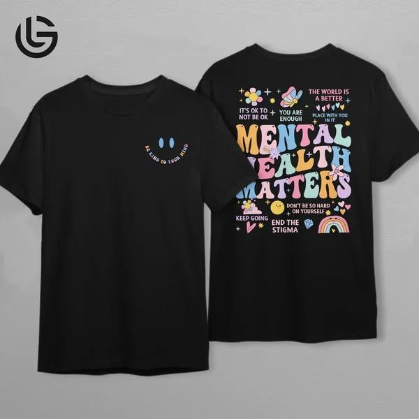 Latarshia Grant Store Mental Health Matters Be Kind Your Mind T-Shirts, Hoodie, Sweatshirt - T-Shirt, Sweatshirt, Hoodie