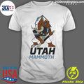 Lawson Crouse With Utah Mammoth Mascot Shirt Unisex T-shirt, Sweatshirt, Hoodie, Long Sleeve Tee - T-Shirt, Sweatshirt, Hoodie