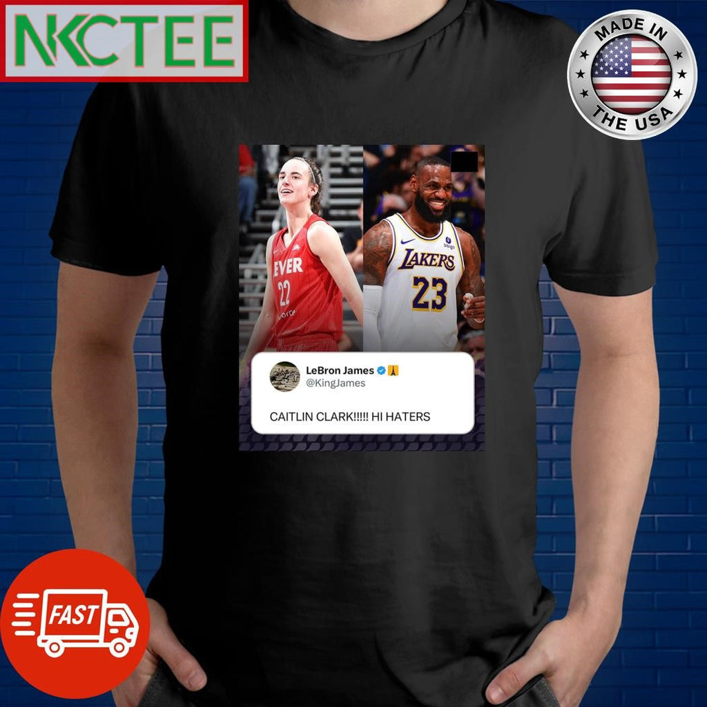 LeBron was loving Caitlins career night shirt Unisex T-shirt, Sweatshirt, Hoodie, Long Sleeve Tee - T-Shirt, Sweatshirt, Hoodie