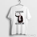 Legends Never Die Charlie Kirk T Shirt Sweatshirt Png Unisex T-shirt, Sweatshirt, Hoodie, Long Sleeve Tee - T-Shirt, Sweatshirt, Hoodie