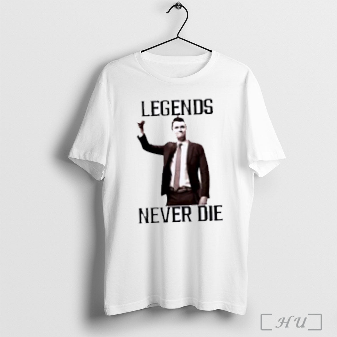 Legends Never Die Charlie Kirk T Shirt Sweatshirt Png Unisex T-shirt, Sweatshirt, Hoodie, Long Sleeve Tee - T-Shirt, Sweatshirt, Hoodie