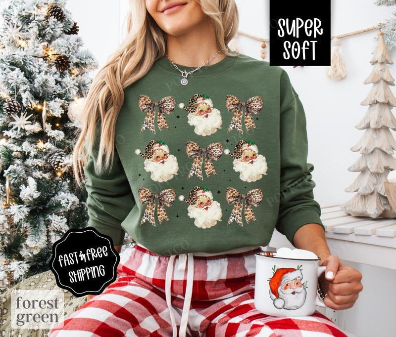 Leopard Santa Boots T-Shirts, Hoodie, Sweatshirt - T-Shirt, Sweatshirt, Hoodie