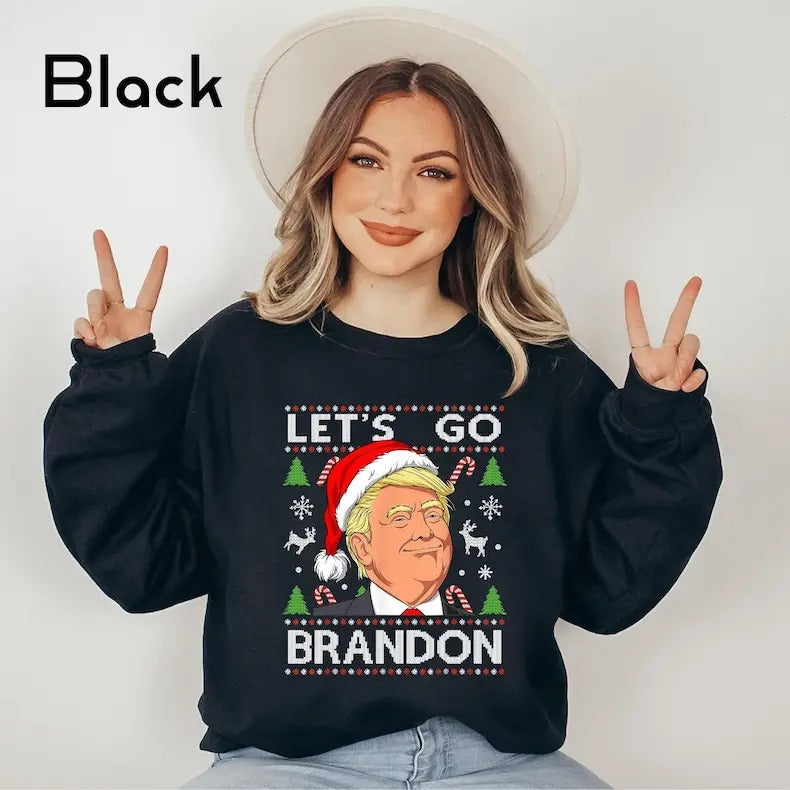 Let'S Go Brandon Ugly Trump Lover Anti Biden Shirt Republican T-Shirts, Hoodie, Sweatshirt - T-Shirt, Sweatshirt, Hoodie