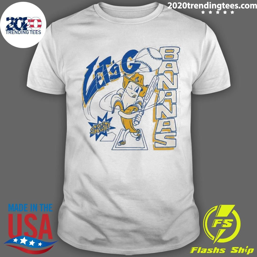 Lets Go Bananas Baseball Shirt Unisex T-shirt, Sweatshirt, Hoodie, Long Sleeve Tee - T-Shirt, Sweatshirt, Hoodie