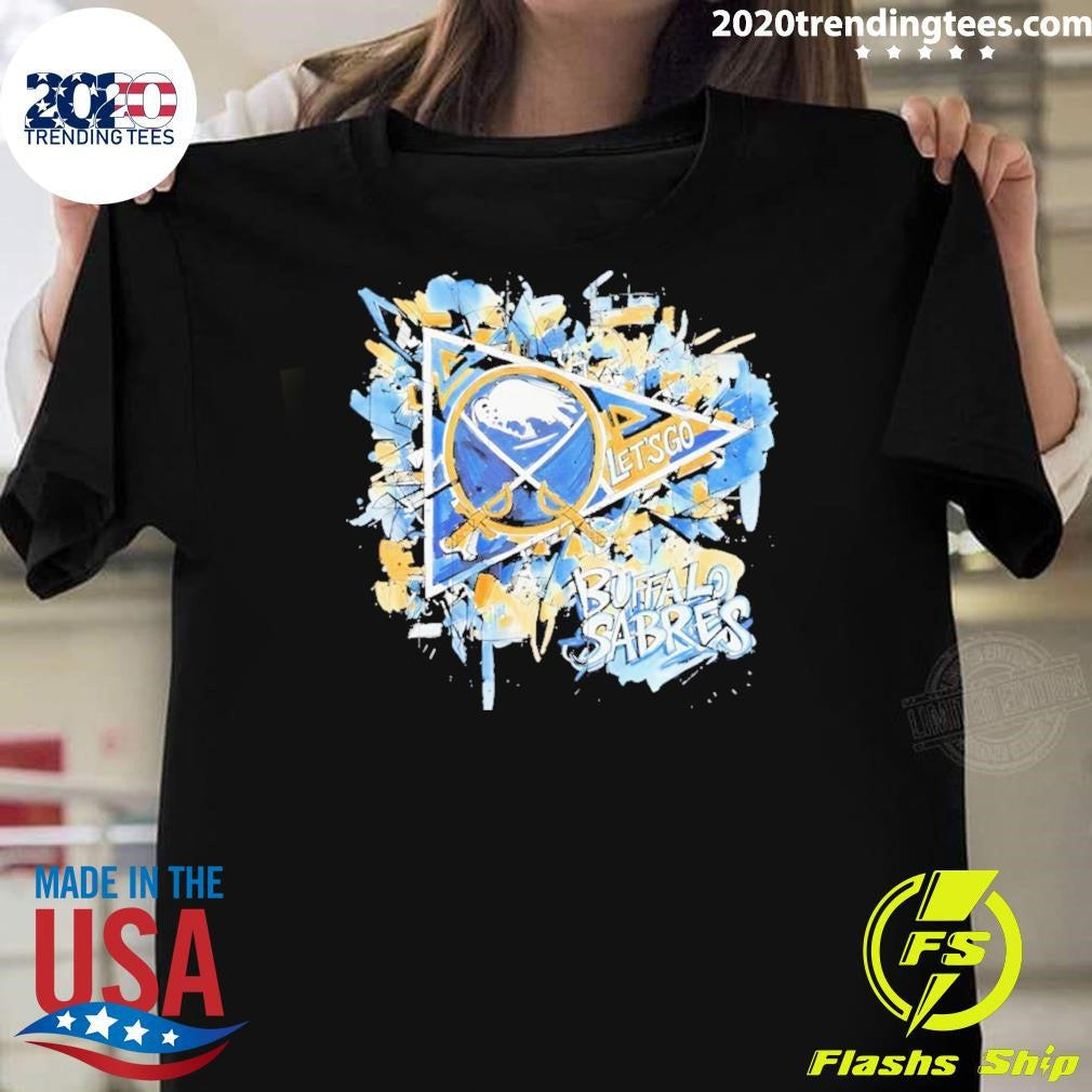 Lets Go Buffalo Sabres Hockey Nhl 2026 Vintage Shirt Unisex T-shirt, Sweatshirt, Hoodie, Long Sleeve Tee - T-Shirt, Sweatshirt, Hoodie