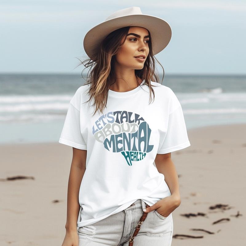 Lets Talk About Mental Health T Shirtmental Health Shirt Mental Health Awareness Mental Health Meetings Shirt Support Groups Shirt T-Shirts, Hoodie, Sweatshirt - T-Shirt, Sweatshirt, Hoodie