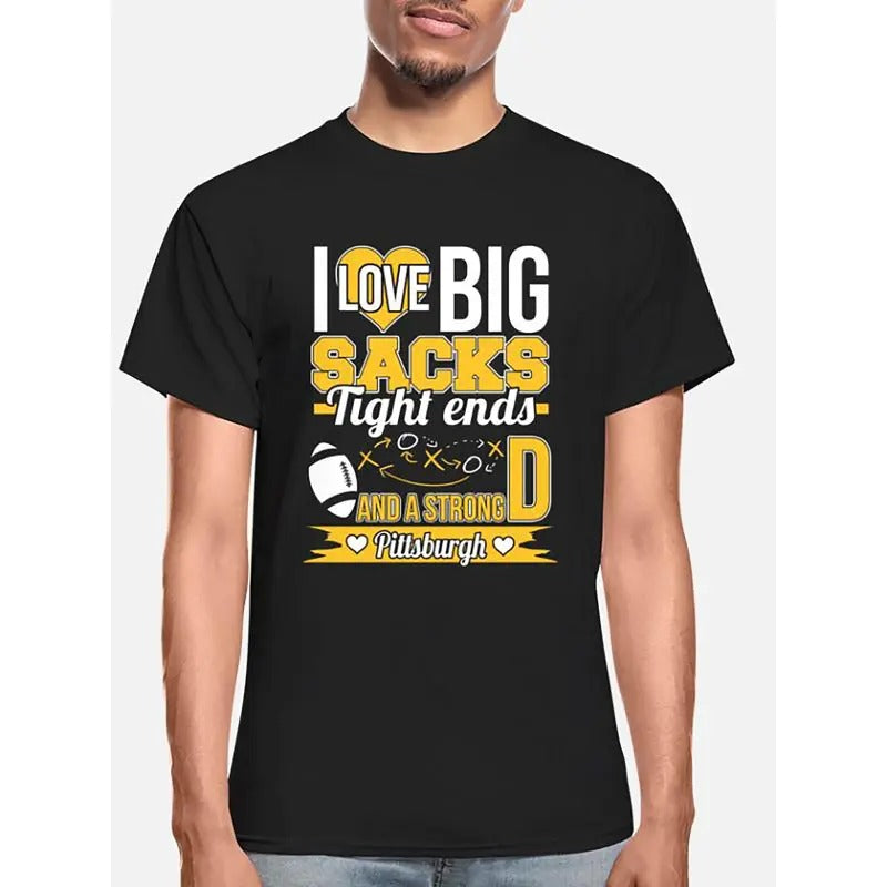 Letter Printing Cotton Niche Printing Breathable Material Casual Versatile Soft Skin Friendly Free Movement Made USA T-Shirts, Hoodie, Sweatshirt - T-Shirt, Sweatshirt, Hoodie