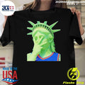 Liberty And Brunson For All Jalen Brunson 3 Points Pose Shirt Unisex T-shirt, Sweatshirt, Hoodie, Long Sleeve Tee - T-Shirt, Sweatshirt, Hoodie