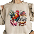 Life Is Better Farm Farm Animal Red Barn Hunting Season 2025 T-Shirts, Hoodie, Sweatshirt - T-Shirt, Sweatshirt, Hoodie