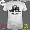 Life Is Good Tennessee Volunteers Tailgating Cartoon Shirt Unisex T-shirt, Sweatshirt, Hoodie, Long Sleeve Tee - T-Shirt, Sweatshirt, Hoodie