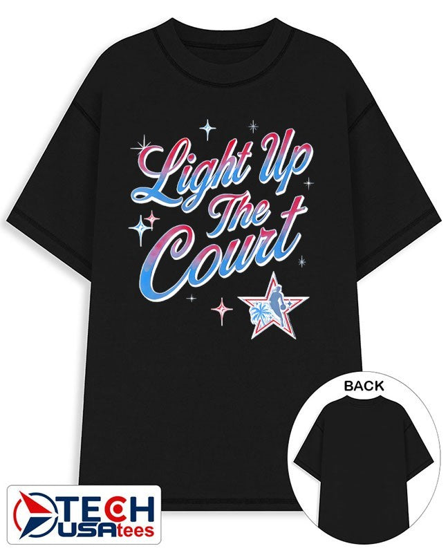 Light up the Court LA 2026 shirt Unisex T-shirt, Sweatshirt, Hoodie, Long Sleeve Tee - T-Shirt, Sweatshirt, Hoodie