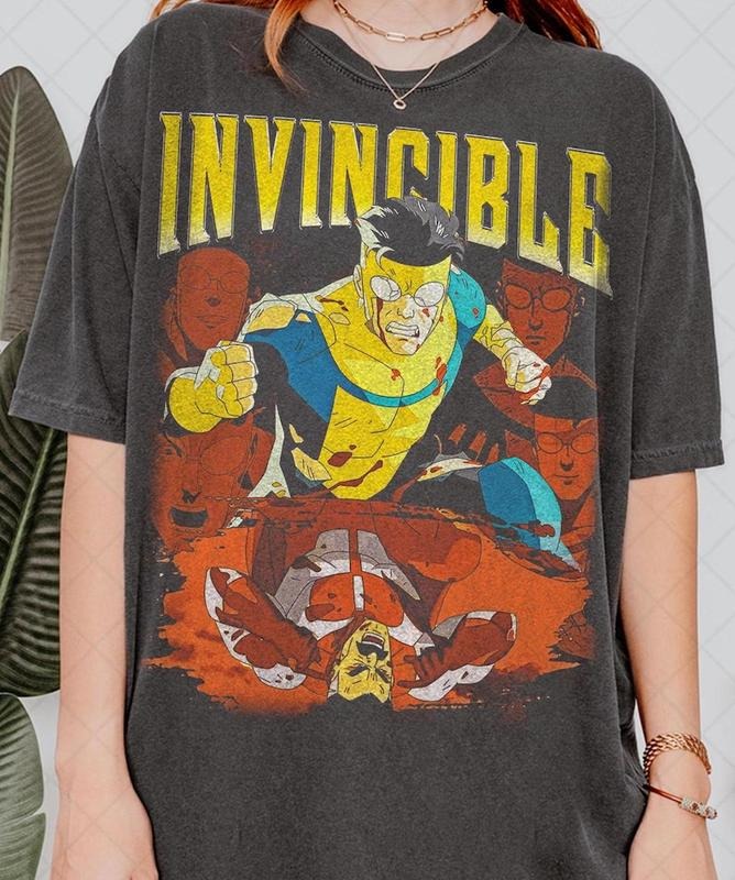 Limited Comfort Colors Invincible Mark Superhero Comic Book Bootleg Fan Man T-Shirts, Hoodie, Sweatshirt - T-Shirt, Sweatshirt, Hoodie