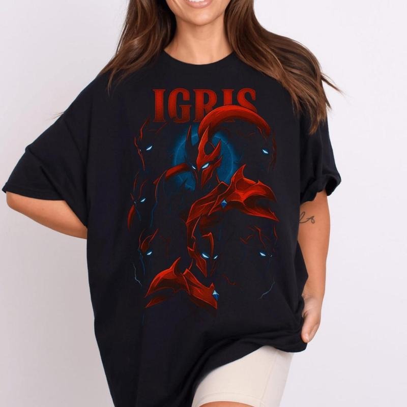 Limited Igris Shirt Vintage Bootleg Anime Shirt Anime Him Her Shirts Japanese Manga T-Shirts, Hoodie, Sweatshirt - T-Shirt, Sweatshirt, Hoodie