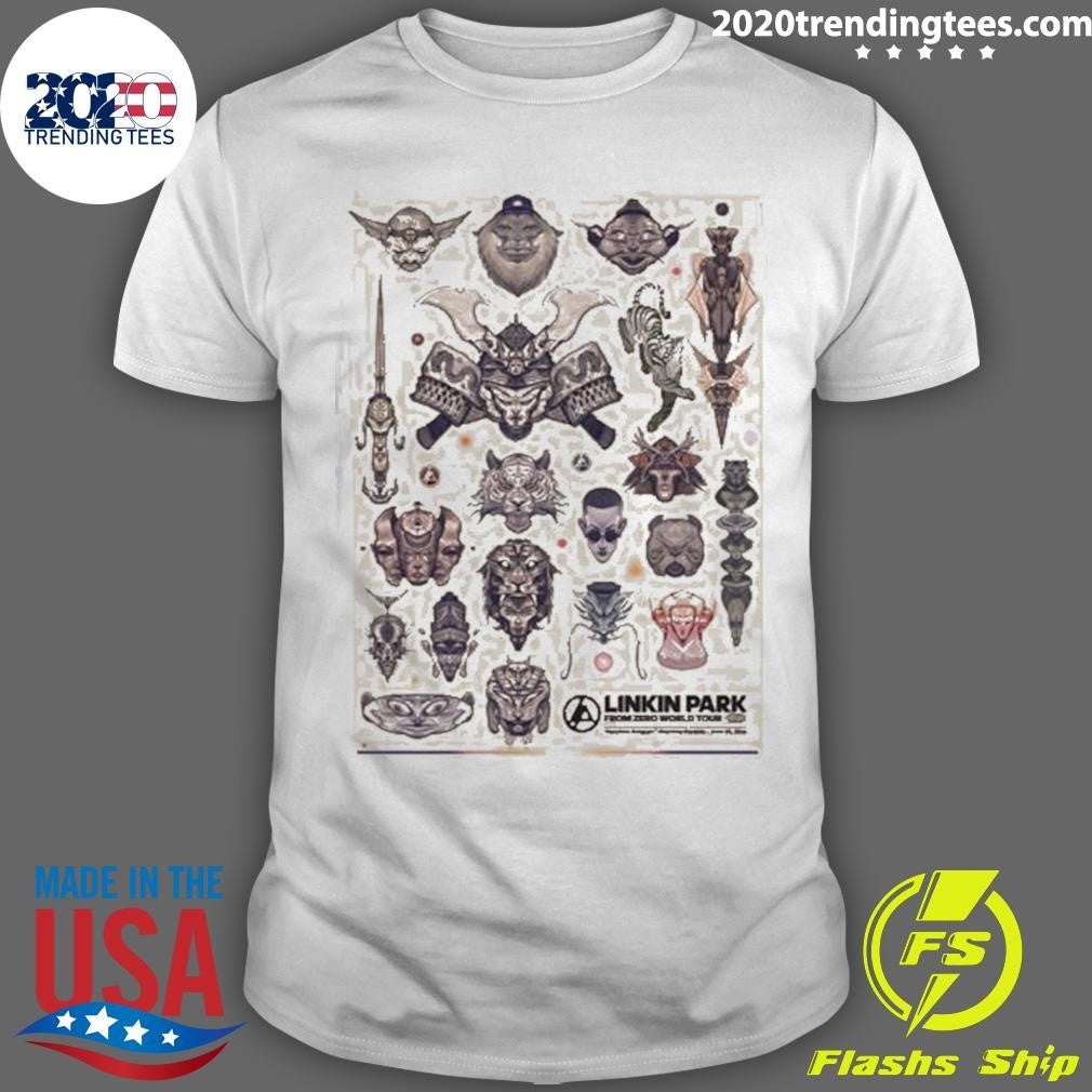 Linkin Park From Zero At Werchter Parklife On June 28 2026 Shirt Unisex T-shirt, Sweatshirt, Hoodie, Long Sleeve Tee - T-Shirt, Sweatshirt, Hoodie