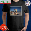 Listening to the radio on the beach, circa 1940s shirt Unisex T-shirt, Sweatshirt, Hoodie, Long Sleeve Tee - T-Shirt, Sweatshirt, Hoodie