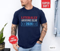 Literally Anyone Else President Shirt 2024 Election Shirt Funny Husband T-Shirts, Hoodie, Sweatshirt - T-Shirt, Sweatshirt, Hoodie