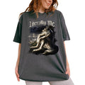 Literally Me Vintage Sitting Wolf Vintage Meme Unhinged Shirts Emo Sigma Silly Animal Mental Health Comfy Meme Outfits Tops Womenswear Cotton Fabric Relaxed Fit Chic T-Shirts, Hoodie, Sweatshirt - T-Shirt, Sweatshirt, Hoodie