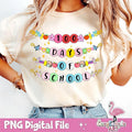 Little Girl 100 Days School Bracelet Retro 100 Days Teacher Cute Friendship Bracelet 100th Day School T-Shirts, Hoodie, Sweatshirt - T-Shirt, Sweatshirt, Hoodie