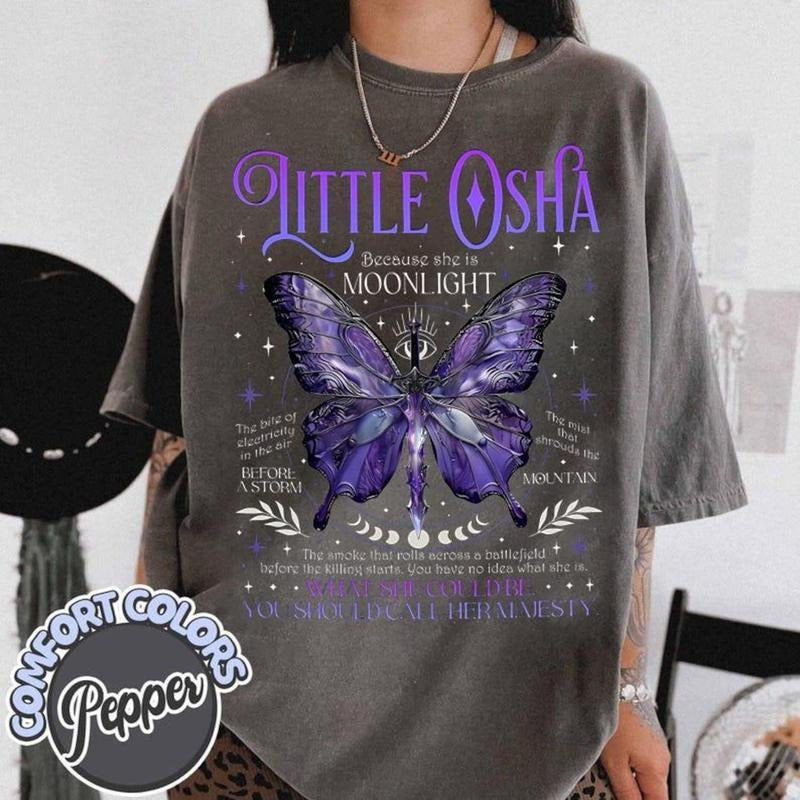 Little Osha Butterfly Digital Shirt Quicksilver Callie Hart Saeris Fane Kingfisher Inspired Quicksilver Little Osha T-Shirts, Hoodie, Sweatshirt - T-Shirt, Sweatshirt, Hoodie