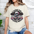 Living Dream Shirt Snarky Skeleton Shirt Sarcastic Shirt Funny Sublimation Shirt Skeleton Shirt T-Shirts, Hoodie, Sweatshirt - T-Shirt, Sweatshirt, Hoodie