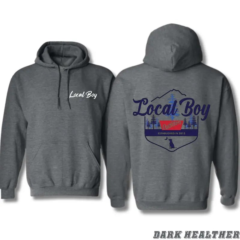 Local Boy Outfitters Mountain Wilderness Outdoor Explorers Adventurers Nature Enthusiasts Comfortable Hiking Casual T-Shirts, Hoodie, Sweatshirt - T-Shirt, Sweatshirt, Hoodie