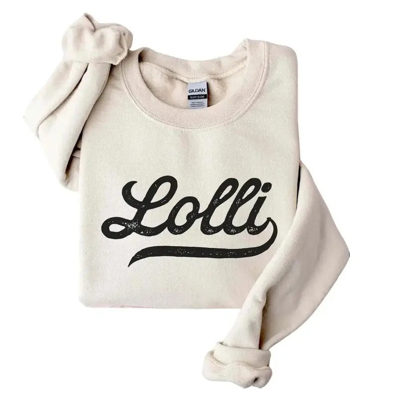 Lolli Grandma Grandmother Be Lolli Shirt Blessed Womenswear Cotton Polyester T-Shirts, Hoodie, Sweatshirt - T-Shirt, Sweatshirt, Hoodie
