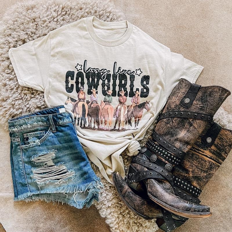 Long Live Cowgirls T-Shirts, Hoodie, Sweatshirt - T-Shirt, Sweatshirt, Hoodie