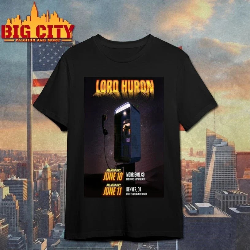 Lord Huron June 10 &amp; 11 2026 Colorado Tour Poster shirt Unisex T-shirt, Sweatshirt, Hoodie, Long Sleeve Tee - T-Shirt, Sweatshirt, Hoodie