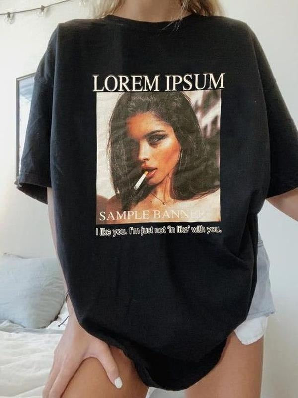 Lorem Ipsum Shirt Funny Jokes Banner Sample T-Shirts, Hoodie, Sweatshirt - T-Shirt, Sweatshirt, Hoodie