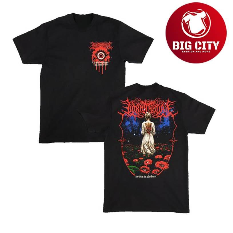 Lorna Shore Band Darkness Flower Two Sided Shirt Unisex T-shirt, Sweatshirt, Hoodie, Long Sleeve Tee - T-Shirt, Sweatshirt, Hoodie